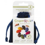 Crayon Rocks : Kredki w aksamitnym woreczku 8 szt