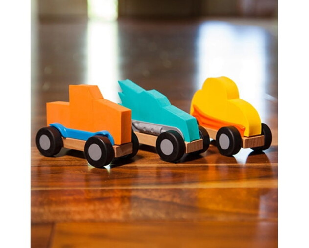 Fat Brain Toys : Składane Samochodziki ModMobiles