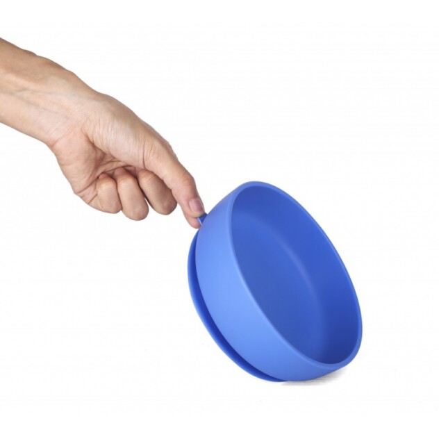 Doidy Bowl : Miseczka-talerzyk  z przyssawką niebieska