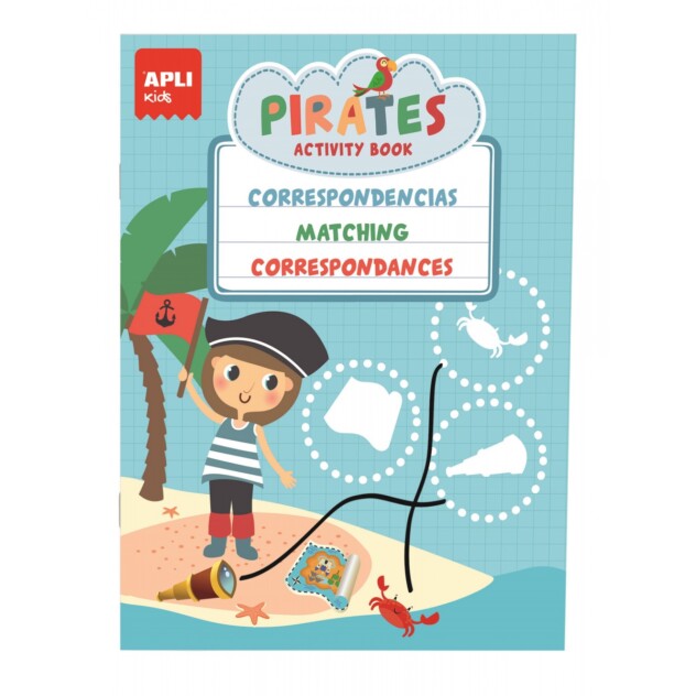 Apli Kids : Teczka małego artysty Piraci