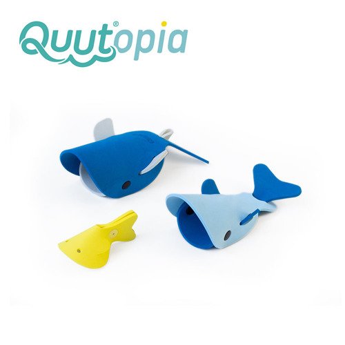 QUUT : Zestaw puzzli piankowych 3D Quutopia Wieloryby