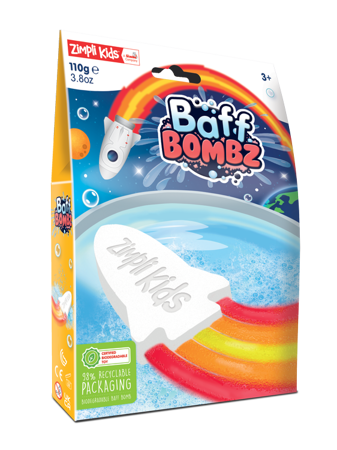 Zimpli Kids : Rakieta Rainbow Baff Bombz