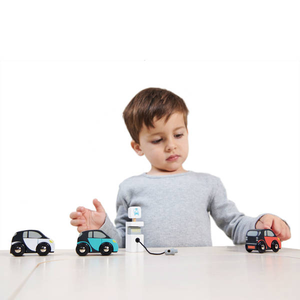 Tender Leaf Toys : Zestaw samochodów Smart Car